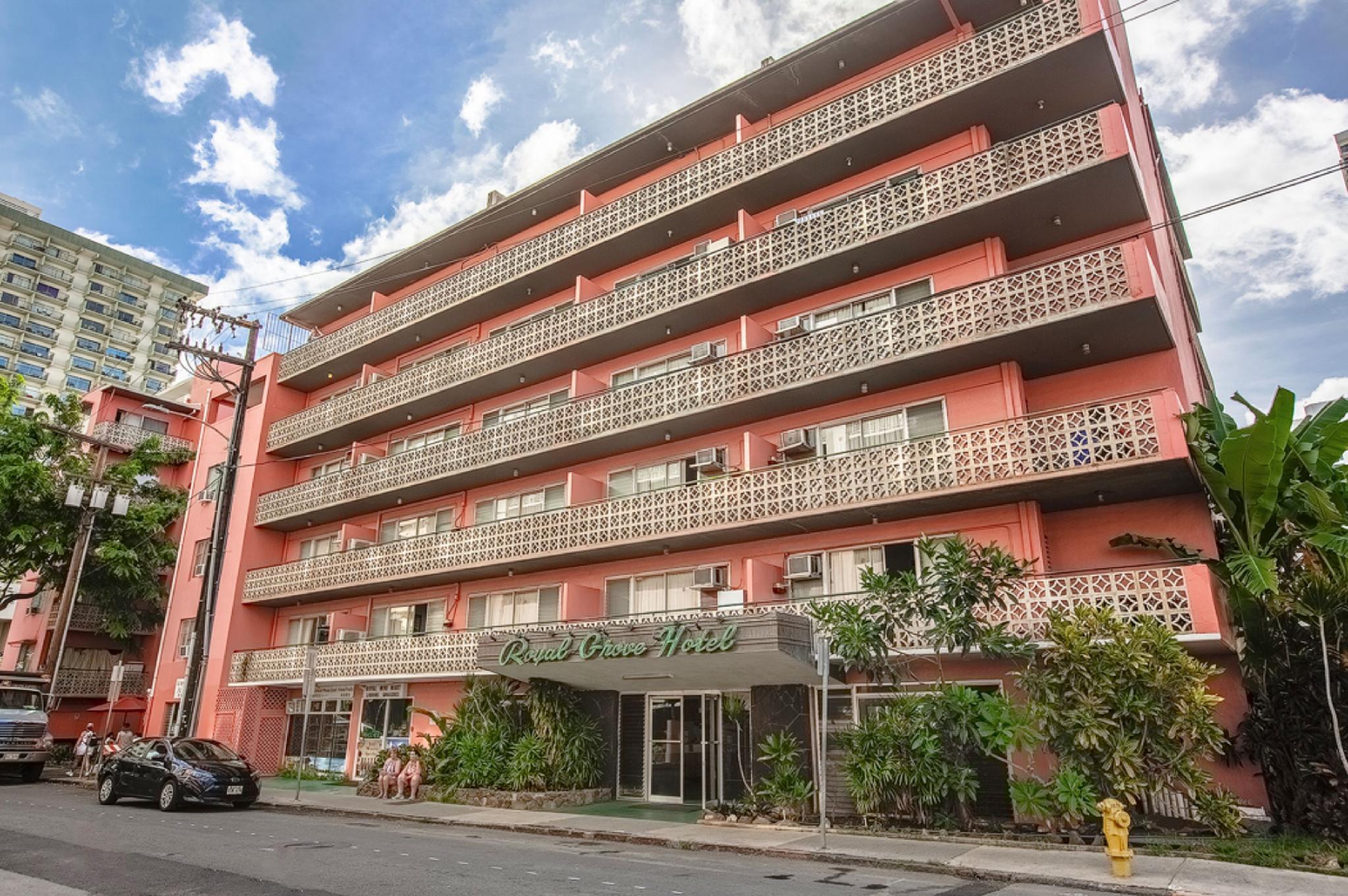 Royal Grove Waikiki Hotel Honolulu Bagian luar foto